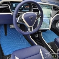 Коврики текстильные на Tesla Model S (2012->) 